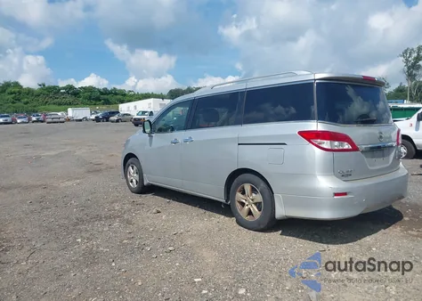 2014 Nissan Quest Sv из США, поврежденный, VIN JN8AE2KP9E9105400